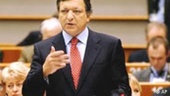 Barroso stellt Programm der EU-Kommission im EU-Parlament vor