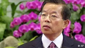 Frank Hsieh Ministerpräsident Taiwan