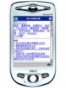 PDA mit DW-World Chinesisch