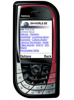 WAP-Handy mit DW-World Spanisch