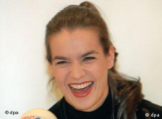 Klizačica Katharina Witt sa širokim osmijehom na licu