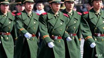 Members of the People's Liberation Army