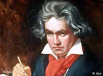 A portrait of Beethoven by Josef Stieker
