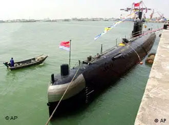 中国的一艘潜艇