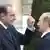 Presidenti francez Chirac dhe kolegu i tij rus Putin