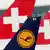 Les logos resteront, mais la grue Lufthansa est bien au premier plan