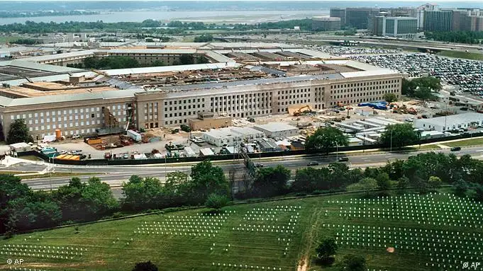 USA Verteidigungsministerium Pentagon in Washington DC Gebäude