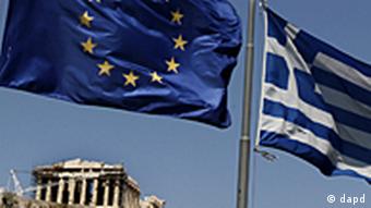 Zastava Grčke i EU-a