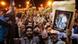 Libyan rebel fighters from Tripoli brigade deface a portrait of Libyan dictator Moammar Gadhafi Libyan rebel fighters from Tripoli brigade deface a portrait of Libyan dictator Moammar Gadhafi