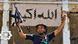 A rebel fighter on top a statue gestures as fighters celebrate overrunning Moammar Gadhafi's compound A rebel fighter on top a statue gestures as fighters celebrate overrunning Moammar Gadhafi's compound