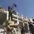 Die Rebellen feiern nach dem Sturm des Bab al-Azizia,Tripolis. Aufnahme Datum: Tripolis, Bab el Azizia, 24 August 2011 Copy right/Journalist-photographer: Djamel Laribi Rechte geklärt durch Moncef Slimi.