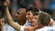 Bayern celebrating their win against FC Kaiserlautern. Bayern celebrating their win against FC Kaiserlautern.