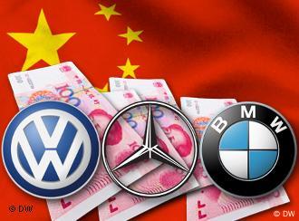 Symbolbild Autohersteller profitieren vom chinesischen Markt