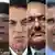 Kombobild Arabische Präsidenten: Muammar al-Gaddafi, Zine el-Abidine Ben Ali, Zine el-Abidine Ben Ali und Baschar al-Assad; Copyright: picture alliance/dpa/abaca
