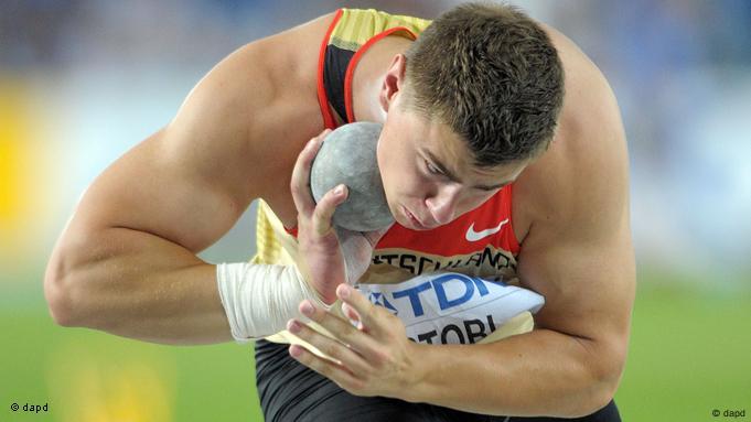 David Storl, campeón mundial de lanzamiento de bala