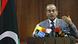 Libyan Transitional National Council Prime Minister Mahmoud Jibril delivers his statement during a press conference in Tripoli, Libya, Thursday, Sept. 8, 2011. The International Criminal Court is seeking Interpol's help in arresting ousted Libyan leader Moammar Gadhafi, the court's chief prosecutor said Thursday. Luis Moreno-Ocampo is asking the international police organization to issue a "red notice" for Gadhafi and says arresting him is a "matter of time". Gadhafi has not been seen in public for months. In an audio message broadcast Thursday by a pro-Gadhafi satellite TV channel based in Syria, he vowed never to leave Libya and called on supporters to keep fighting. (Foto:Francois Mori/AP/dapd) Libyan Transitional National Council Prime Minister Mahmoud Jibril delivers his statement during a press conference in Tripoli, Libya, Thursday, Sept. 8, 2011. The International Criminal Court is seeking Interpol's help in arresting ousted Libyan leader Moammar Gadhafi, the court's chief prosecutor said Thursday. Luis Moreno-Ocampo is asking the international police organization to issue a "red notice" for Gadhafi and says arresting him is a "matter of time". Gadhafi has not been seen in public for months. In an audio message broadcast Thursday by a pro-Gadhafi satellite TV channel based in Syria, he vowed never to leave Libya and called on supporters to keep fighting. (Foto:Francois Mori/AP/dapd)