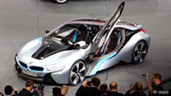 BMW i8 Concept in Frankfurt (Foto: dapd)