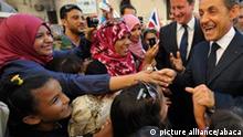 Ziyarar David Cameron da Nicolas Sarkozy a Libiya: gaisuwa da rokon iri