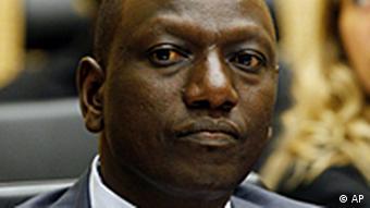 Niederlande Kenia Anhörung zu Gewalt nach Präsidentenwahl in den Haag William Samoei Ruto