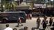 epa02934414 Indonesian police officers stand guard after an apparent suicide bomb has exploded at the Kepunton church in Solo, Central Java, Indonesia on 25 September 2011. A bomb exploded outside a church in Indonesia's city of Solo on 25 September, killing a suspected suicide bomber and injuring several worshippers, police said. 'We still have no complete information on casualties but the person strongly suspected to be the suicide bomber died,' Central Java provincial police spokesman Djihartono told Metro TV. The bomb exploded just as the worshippers were coming out of the Bethel Bible Church after attending a Sunday service, leaving at least four people injured, Metro said. EPA/MOHAMMAD ALI +++(c) dpa - Bildfunk+++ epa02934414 Indonesian police officers stand guard after an apparent suicide bomb has exploded at the Kepunton church in Solo, Central Java, Indonesia on 25 September 2011. A bomb exploded outside a church in Indonesia's city of Solo on 25 September, killing a suspected suicide bomber and injuring several worshippers, police said. 'We still have no complete information on casualties but the person strongly suspected to be the suicide bomber died,' Central Java provincial police spokesman Djihartono told Metro TV. The bomb exploded just as the worshippers were coming out of the Bethel Bible Church after attending a Sunday service, leaving at least four people injured, Metro said. EPA/MOHAMMAD ALI +++(c) dpa - Bildfunk+++