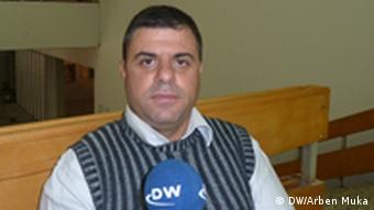 Zamir Alushi Albanien (DW/Arben Muka)