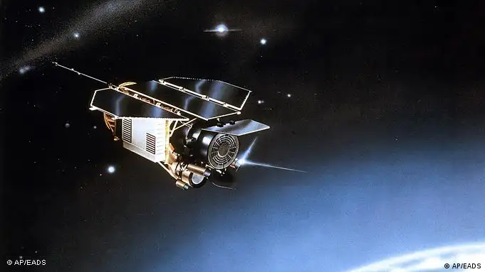 Der Satellit ROSAT, der am Wochenende in die Erdatmosphäre eindringen soll (Foto: EADS/dapd)