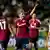 Lewis Holtby feiert sienen Treffer im Hinspiel gegen Larnaca. (Foto:Philippos Christou/AP/dapd)