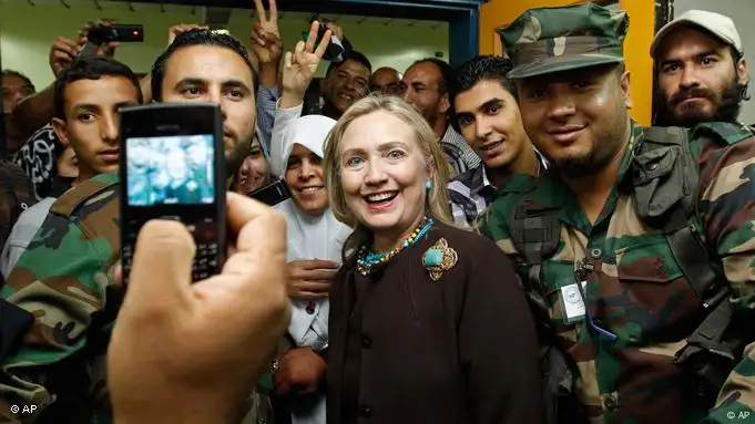 US Außenministerin Hillary Clinton zu Besuch in Libyen Flash-Galerie