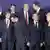 Front row left to right, Italian Prime Minister Silvio Berlusconi, Irish Prime Minister Enda Kenny, European Commission President Jose Manuel Barroso, French President Nicolas Sarkozy and Lithuanian President Dalia Grybauskaite and Poland's Prime Minister Donald Tusk. Second row left to right, Belgium's Prime Minister Yves Leterme, Spain's Prime Minister Jose Luis Rodriguez Zapatero, Sweden's Prime Minister Fredrik Reinfeldt, Czech Republic's Prime Minister Petr Necas, Slovenian Prime Minister Borut Pahor and Portugal's Prime Minister Pedro Manuel Passos Coelho pose for a group photo at an EU summit in Brussels on Sunday, Oct. 23, 2011. (Foto:Michel Euler/AP/dapd)