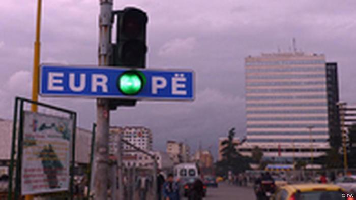 Liberalisierung der EU-Visa für Albanien Tirana Feierlichkeiten