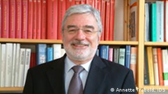 Porträt Prof. Dr. Ludwig M. Eichinger, Direktor des Instituts für Deutsche Sprache Mannheim (IDS) ( Foto: Annette Trabold, IDS)