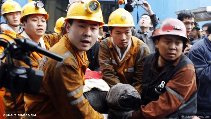 Coal mine accidents are common in China