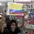 Primul protest amplu de la începutul mandatului de preşedinte al lui Alfredo Palacio