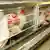 white chickens in a German poultry farm