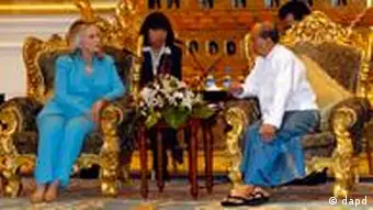 Hillary Rodham Clinton Myanmar