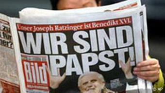 Presseschau: Bild-Zeitung: Wir sind Papst!