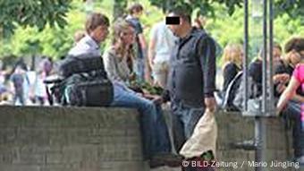 Rosenverkäufer (Foto: E.T., Bild Köln)