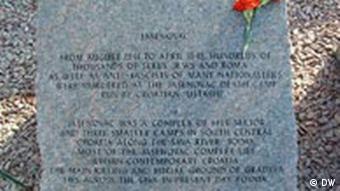Jasenovac-Gedenkstein