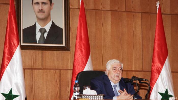 Der syrische Machthaber war stets präsent: Walid al-Muallim bei einer Pressekonferenz 2011 in Damaskus (Foto: dapd) Der syrische Machthaber war stets präsent: Walid al-Muallim bei einer Pressekonferenz 2011 in Damaskus (Foto: dapd)