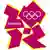 LONDON 2012 Olympics logo, graphic element on white