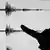 Symbolic photo showing a finger pointing at a seismographic printout. Photo:EPA/ALANAH M. TORRALBA +++(c) dpa - Bildfunk+++