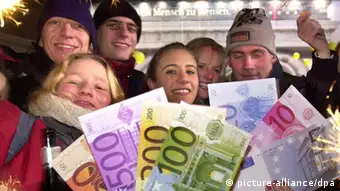 10. Jahrestag Einführung des Euro als Bargeld