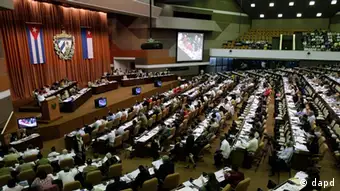 Parlamentssitzung in Kuba