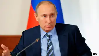 Russland Putin Rede in Moskau