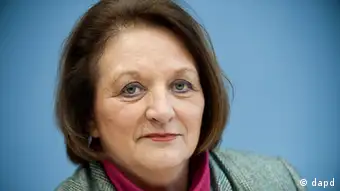 Deutschland Justizministerin Sabine Leutheusser-Schnarrenberger