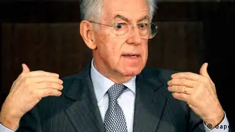 Mario Monti Pressekonferenz