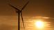 Turbine im Dämmerungslicht (Foto: dpa) Turbine im Dämmerungslicht (Foto: dpa)