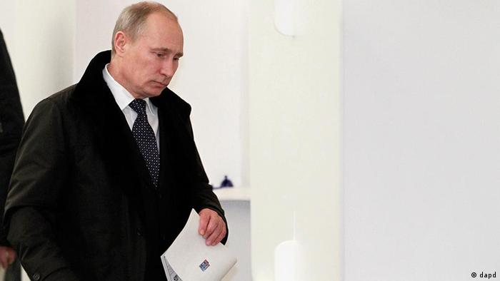 Russland Wahlen Duma Wahlschlappe für Wladimir Putin