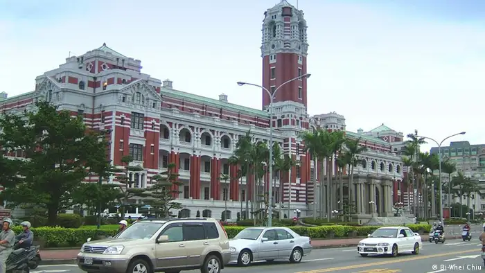 Taiwans Präsidialamt in der Hauptstadt Taipei