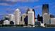 Skyline next to Detroit River. Detroit, Michigan, United States of America Skyline next to Detroit River. Detroit, Michigan, United States of America